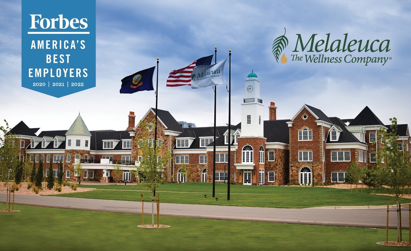 Melaleuca Building with Forbes ranking