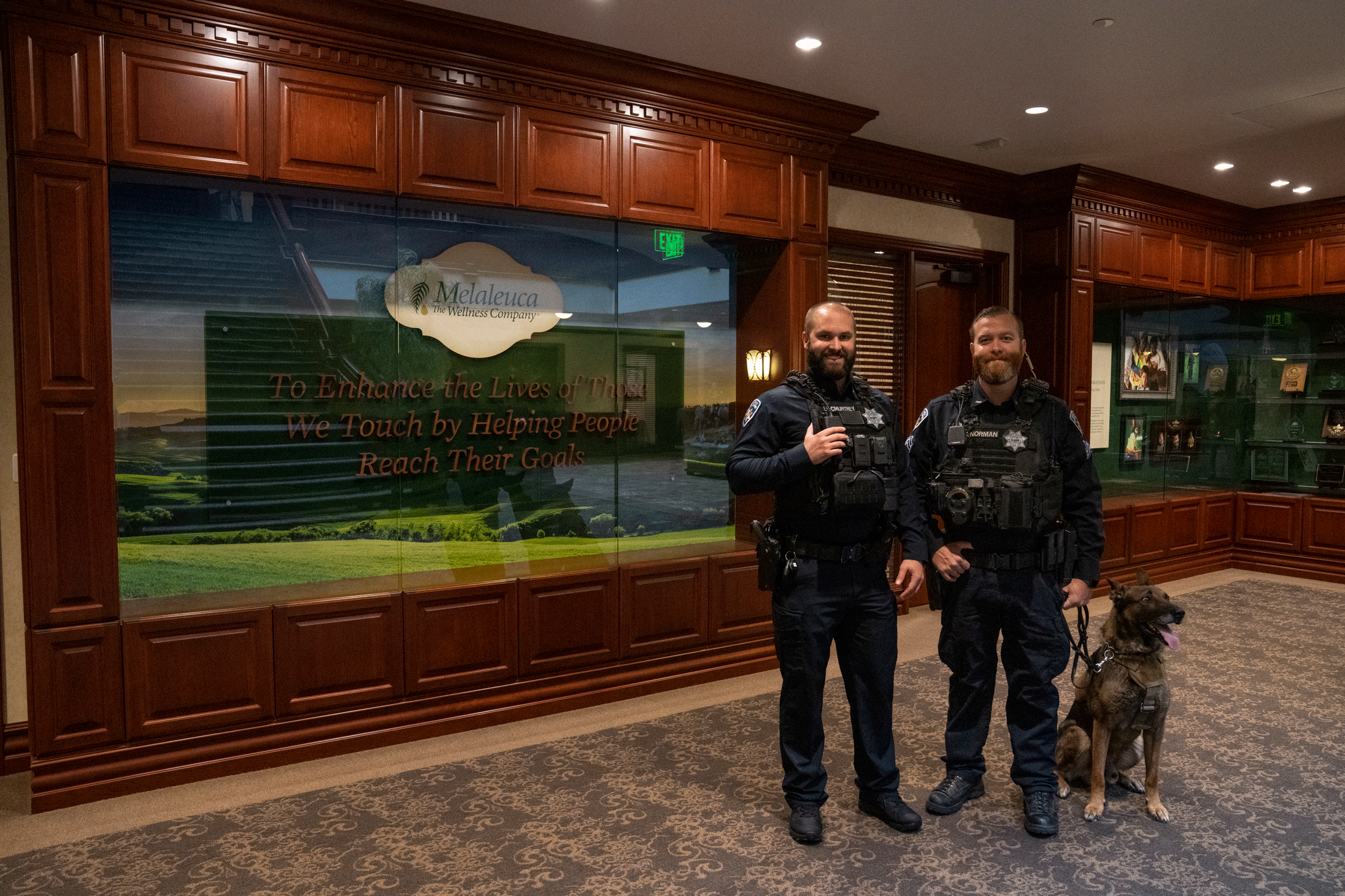 Bonneville County Sheriff’s Officers at Melaleuca